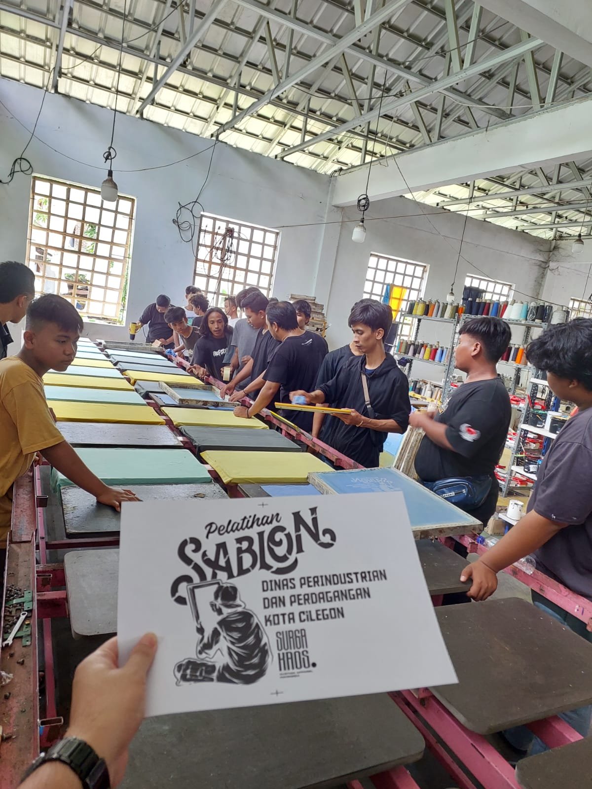 PELATIHAN SABLON BAGI WARGA KOTA CILEGON
